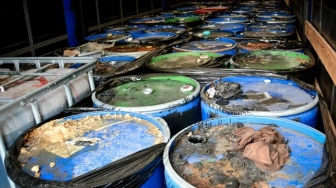 23 tony nielegalnych odpadów wracają do Niemiec