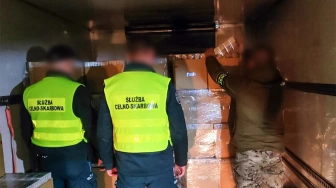 2 miliony lewych papierosów w... ciężarówce