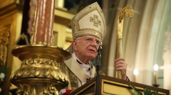 [Wideo] „Miłość do Polski to pragnienie dzieci” – abp Jędraszewski ostro o Europie, tożsamości narodowej i zbrodni w Oleśnicy
