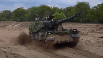 Siły Zbrojne Ukrainy pokazały, jak działają polskie Kraby [Wideo]
