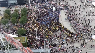 Na nic prowokacje lewicy. Policja: Protesty przebiegały bezpiecznie