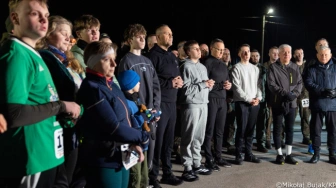 Nocny bieg na cześć Wyklętych. Do mieszkańców dołączył prezydent