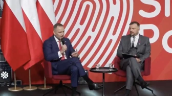 „Jest tu jakiś kozak?” Prezydent z nietypowym wyzwaniem dla młodzieży