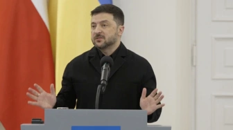 Wołodymyr Zełenski: Dziękuję narodowi polskiemu