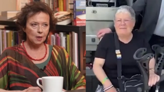 Kolejny żenujący występ Szczepkowskiej. Janecki: Przegoniła „Babcię Kasię”