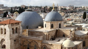 Wielkanoc w Jerozolimie. Kard. Filoni: Bramy miejsc świętych nie mogą pozostawać zamknięte