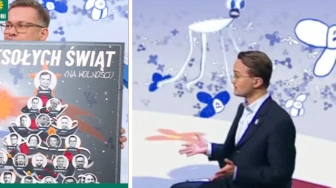 Żenujący występ polityka Zielonych w TVP. Pokazał… „kalendarz adwentowy”