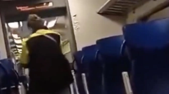 Horror w polskim pociągu. Ukrainka wyciągnęła nóż