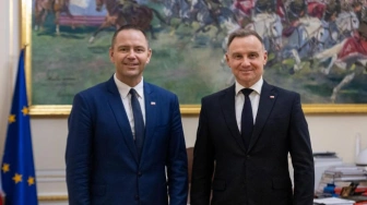 Prezydent Andrzej Duda spotkał się z Karolem Nawrockim