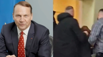 Zarzuciła Sikorskiemu kłamstwo. Ochroniarze… wyprowadzili aktywistkę ze spotkania z wicepremierem