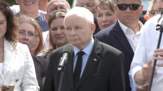 Prezes PiS do obrońców granicy: Obaliliście gigantyczne kłamstwo Tuska