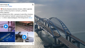 Problemy Rosjan. Ukraina uderzyła w Most Krymski