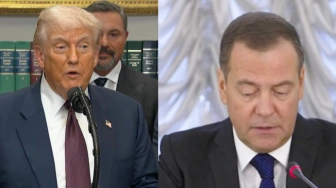 Trump wysyła atomowe okręty podwodne w „odpowiednie rejony”. To reakcja na groźby Kremla