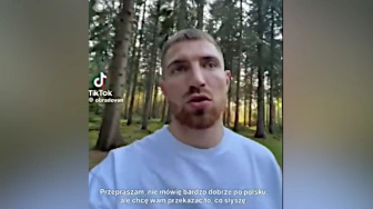 Banderowska flaga na PGE Narodowym. Ukrainiec przeprasza Polaków
