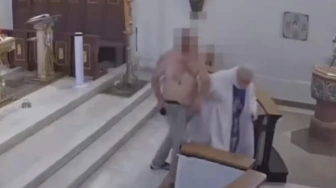 Zaatakował księdza w czasie Mszy i zdemolował ołtarz. Szokujące zdarzenie w Wielkopolsce