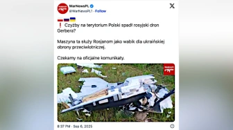 Kolejny dron rozbity na Lubelszczyźnie. „Informacja dla Rosji jest prosta”