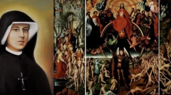 S. Faustyna Kowalska o niebie, czyśćcu i piekle