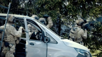 Lębork. Antyterroryści w akcji, mężczyzna przetrzymywał kobietę