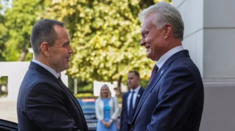Prezydent w Wilnie: Budujemy solidarność wobec rosyjskiego zagrożenia