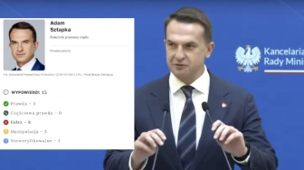 „Idzie na rekord, jeśli chodzi o kłamstwa”. Rzecznik rządu znów przyłapany przez Demagoga