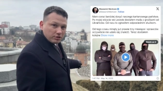 Ukraińscy nacjonaliści grożą Mentzenowi? Polityk pokazał nagranie