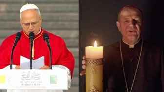 „Wdzięczni za odważne słowa i niezłomną wierność”. Przewodniczący KEP zapewnia o wsparciu dla papieża