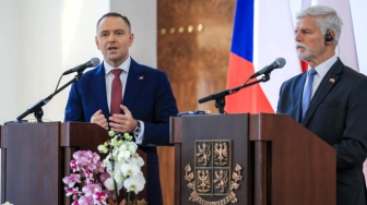 „Rosja największym zagrożeniem dla Europy”. Prezydencki Polski i Czech na wspólnej konferencji