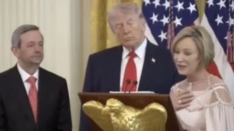 Skandaliczne porównanie Donalda Trumpa do Chrystusa