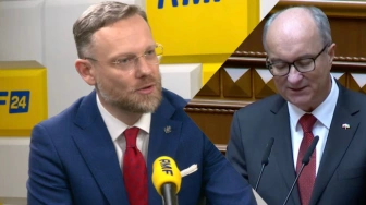 Zaskakująca deklaracja Czarzastego w Kijowie. Bogucki: Coś sobie wymyślił