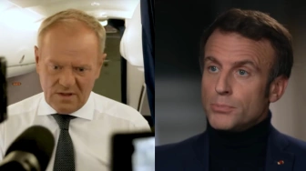 „Spóźniłem się”. Premier o powitaniu w Paryżu