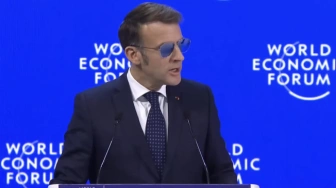 Macron w Davos: Zbliżamy się do świata bez zasad