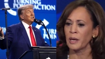 Trump w sondażach przed Harris