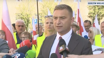 Bąkiewicz przed prokuraturą: To próba zastraszenia