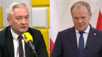 „Zabawa zapałkami”. Biedroń ostro o Tusku: Nawet Konfederacja takich głupot nie opowiada
