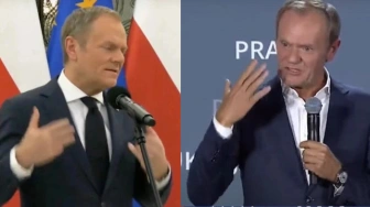 Tusk pokłócił się sam ze sobą ws. rozmów z Putinem