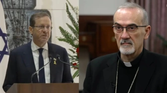 „Niefortunny incydent”. Prezydent Izraela zadzwonił do kard. Pizzaballi