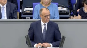 Kanclerz Niemiec wygłosił exposé. Wspomniał o Polsce