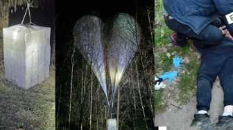 SG i KAS rozbiły grupę przestępczą, która przemycała papierosy za pomocą balonów meteorologicznych