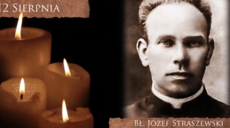 Bł. ks. Józef Straszewski. Zamordowany przez Niemców w Dachau