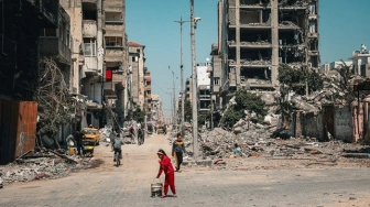 Gaza: krwawy atak Izraela, USA zapowiadają rozejm