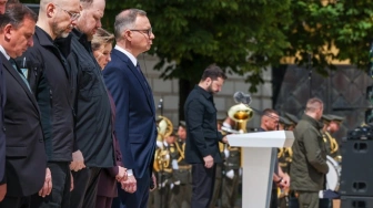 Andrzej Duda z wizytą w Kijowie. Symboliczne pożegnanie z prezydenturą i mocne wsparcie dla Ukrainy
