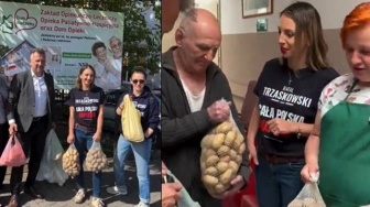 Co za buta! Gajewska chciała "kupić" głosy pacjentów na Trzaskowskiego za... dwa worki ziemniaków