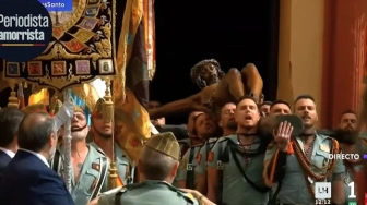 „Oblubieniec Śmierci” znów zabrzmiał w Maladze. Legioniści oddali hołd Chrystusowi [Wideo]