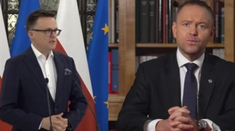 Niespodziewane słowa Hołowni o prezydencie Nawrockim: Ja mu to zapamiętam