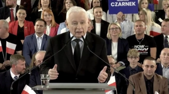 „Nie ma co się dziwić, że kasa szpitali jest pusta”. Prezes PiS celnie o sprawie Kacprzyka