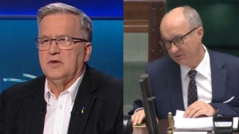 Komorowski uderza w Czarzastego. „To jest rzecz nieprawdopodobna”