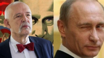 Szokujące życzenia partii Korwina dla Putina