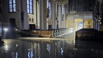 Zalany kościół w Mysłowicach. Strażacy interweniowali w śląskiej parafii