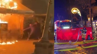 Ogień na Krupówkach: restauracja w ogniu, ranni ewakuowani [Wideo]