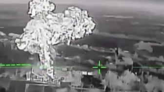 Zniszczony Iskander na Krymie i trafiona baza sterowania bezzałogowcami elitarnej jednostki FSB „Rubikon” [Wideo]